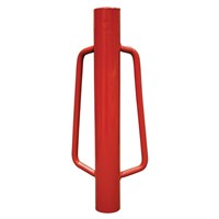 Everbilt 3 in. X 9 in. X 24 in. Metal Fence Post