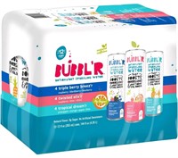 BUBBL'R Sparkling Water, 3 Flavors with