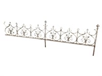 French Iron Decorative Fence Panel