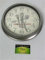 Kitchen Utensil Clock