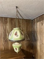 Hanging Porcelain Lamp