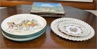 (2) WESTERN GERMANY BLACK FOREST PLATES & MORE