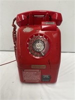 Red 10 & 20 cent pay phone