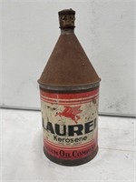 Laurel kerosene quart tin