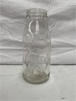 Original Caltex embossed quart oil bottle