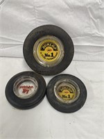Dunlop tyre ashtrays