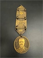 1904 Theodore Roosevelt Multi-Section Watch FOB