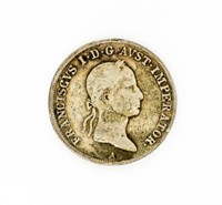 Coin 1831 Austria 20KR in Fine