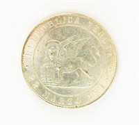 Coin 1848 Venice Italian States 5 LIRE A.U.