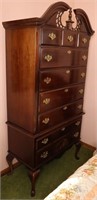 Chippendale Style Highboy Dresser