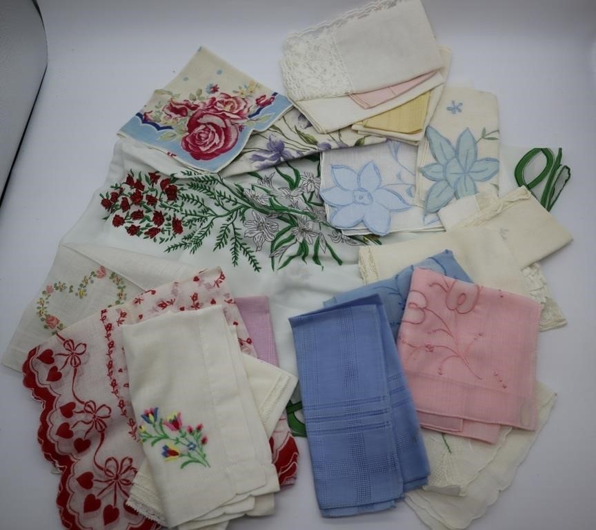 Small Lot of Vntg Handkerchiefs