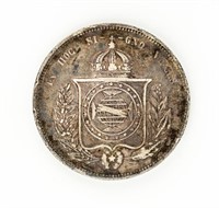 Coin 1856  Brazil 2000 RES in Fine*