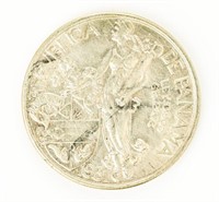 Coin 1931 Panama One Balboa  Almost Unc.