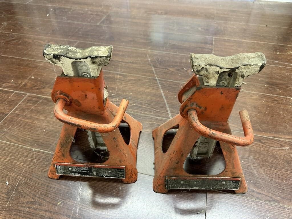 Two 3 Ton Jack Stands