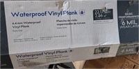 3 Boxes Waterproof Vinyl Plank Flooring