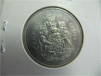 1995 50 CENT CDN COIN
