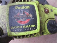 Poulan Wood Shark model 1950LE chainsaw