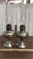 Rayo Chrome oil lamps