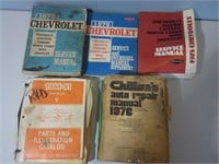 1970's Chevy repair manuals, Chilton manual