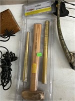 Brass Hammer and Punch Set