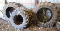 (4) Tractor tires, includes Goodyear.