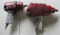 (2) Mac air impact wrenches including 1/2" model
