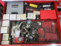 Contents of drawer that includes Mac air chisels,