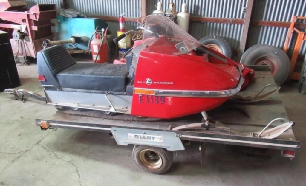 One Owner 1972 Rupp Yankee 40HP snowmobile on