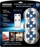 Wireless LED Night Light with Remote Control