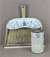 1950s Dust Pan & Stanhome Rug Shampoo