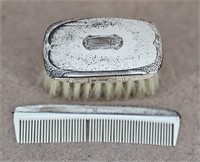 Sterling Brush & Comb Set