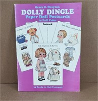 Dolly Dingle Post Card Paper Doll Book