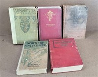 1900s Hardback Books - set of 5