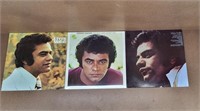 3 Johnny Mathis Record Albums