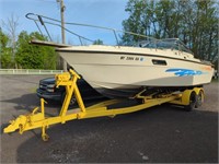 1984 REGAL 24FT. BOAT WITH TRAILER