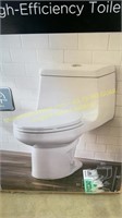 G.B. McClure Dual Flush Toilet(No Tank Lid)