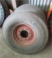 Gateway 10-16 tire on 8 lug rim and Safemark