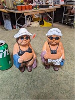 VTG The Beach Combers Figurines