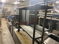 S/S PREP TABLE W/ CASTERS - 18 X 48