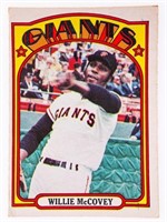 1972 Willie McCovey Topps Baseball Card