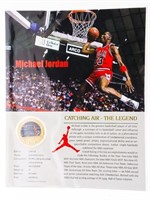 Michael Jordan 8 x 10 Fine Art Giclee Display w/ 2