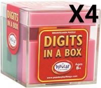 NEW Lot of 4 Popular Playthings Digits In A Box