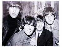 The Beatles 8 x 10 Vintage B & W Photo