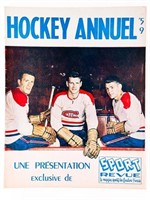 Hockey Annuel 1959 French Sport Revue