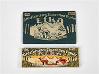 (2) WW2 GERMAN CIGARETTE ROLLING PAPERS & MACHINE