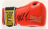 Mike Tyson Signed Everlast  Boxing Glove with Disp
