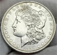 1896 Morgan Silver Dollar Gem BU