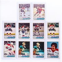 Collection Lot - 10 OPC 1976-77  NHL Hockey Cards