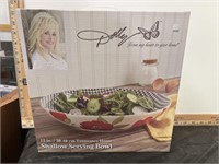 Dolly 12" Shallow Serving Bowl