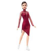 Tessa Virtue Barbie Shero Doll, Poseable 11.5-in,